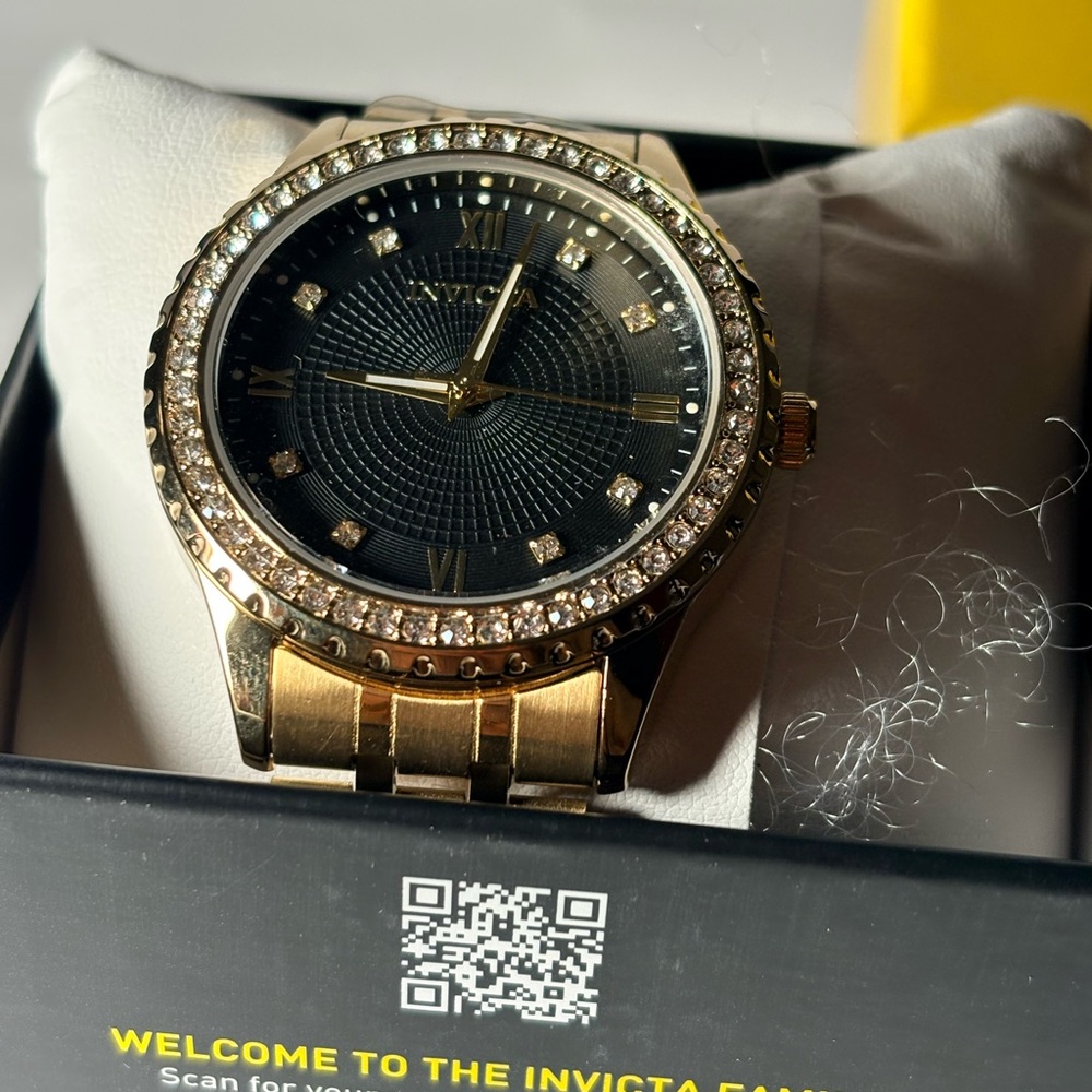 Brand New in the box 🔥🔥🔥Invicta Women’s Watch Gold Timepiece with waterproof. - Picture 12 of 12